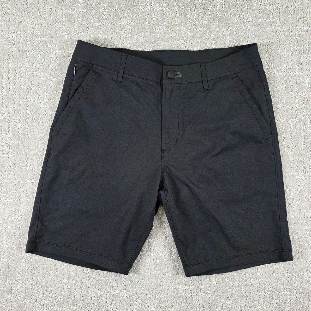 Public Rec All Day Every Day Mens 30 Black Golf Performance Casual Shorts‎